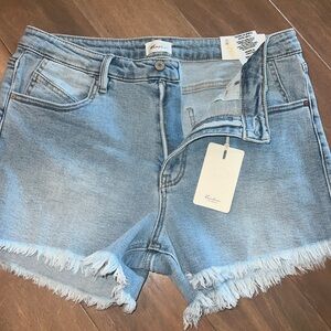 Kancan high-rise Mom shorts